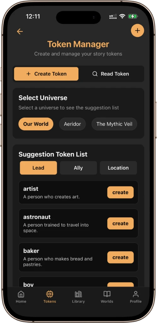 Token Setup